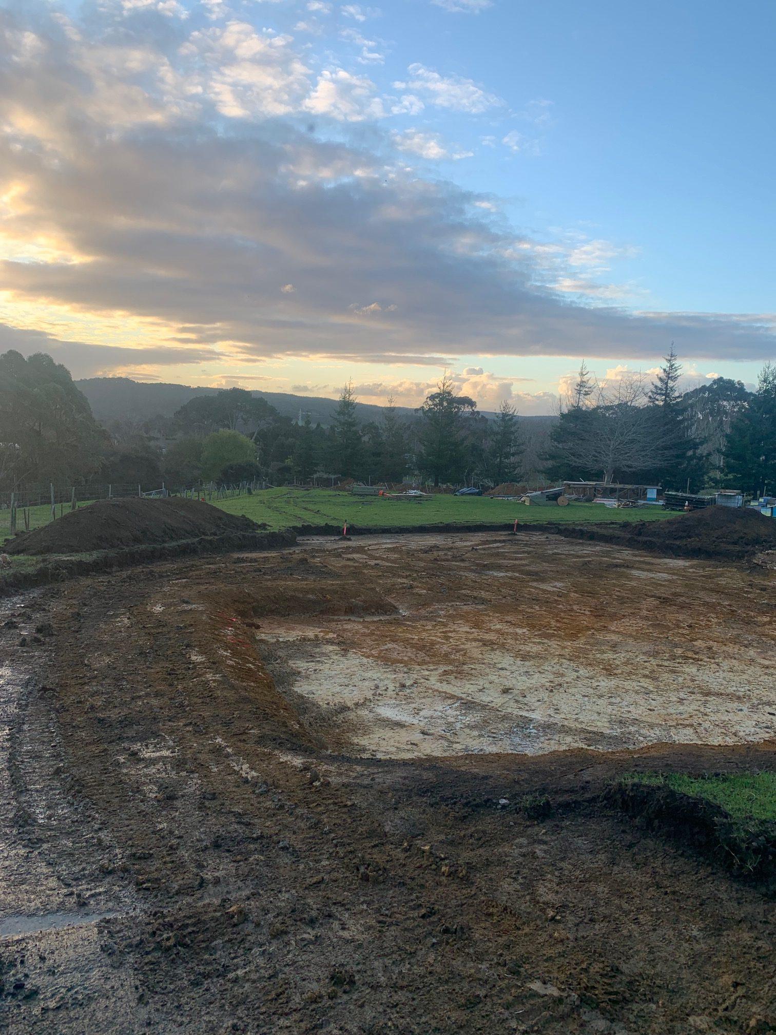 Earthworks and civil contracting work near Wellsford